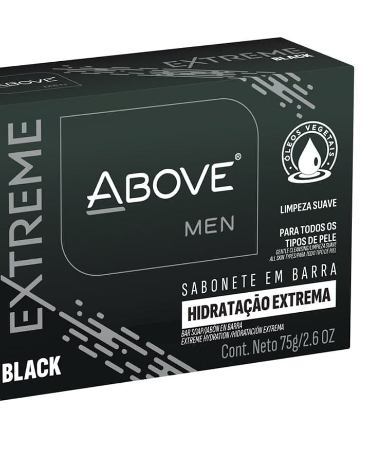 Sabonete em Barra Above Extreme Black – Above