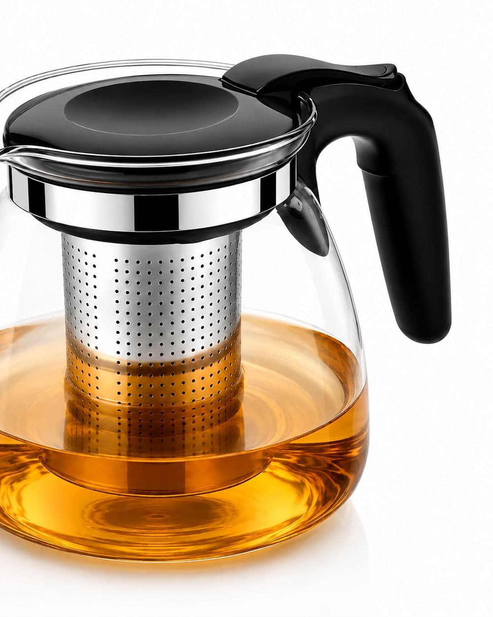 Chaleira com Infusor de Vidro 1L – Hauskraft